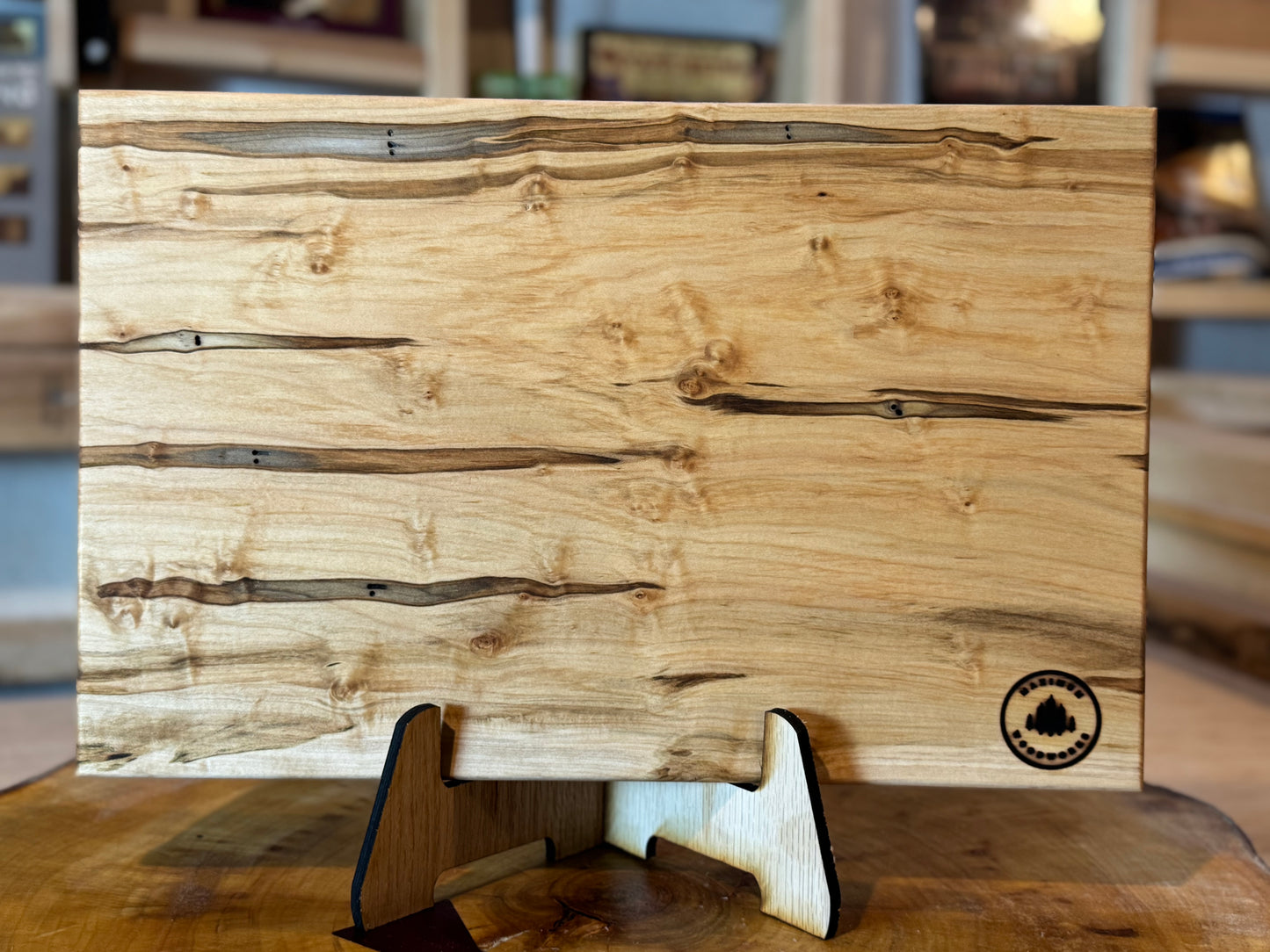 Juice groove cutting board farm house style 10.5"x16.5"