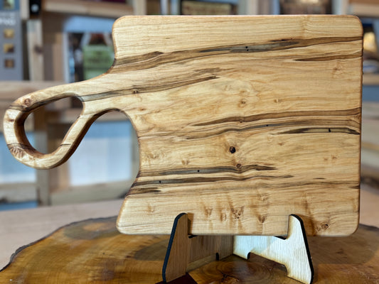 Cutting board | Serving tray | farmhouse style with handle 18x12