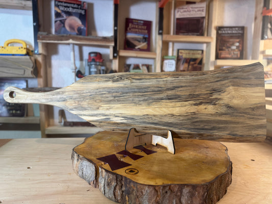 Large Farmhouse Maple Charcuterie Board 39"x10"